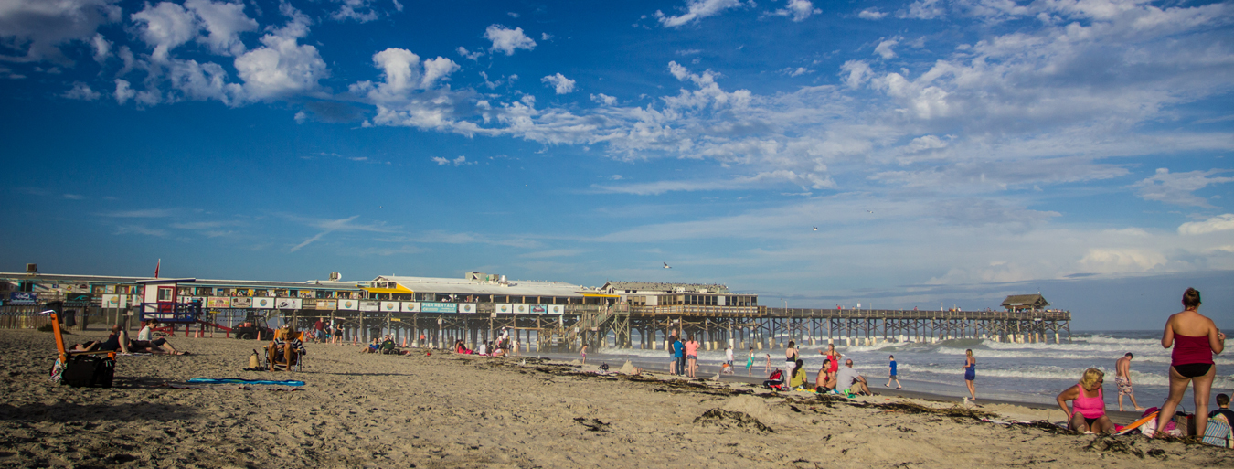 Cocoa Beach Pier, Cocoa Beach, FL, January 2014.